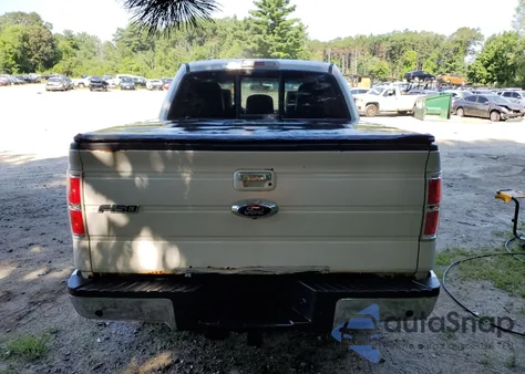 2012 Ford F150 Supercrew из США, поврежденный, VIN 1FTFW1ET9CFA91661